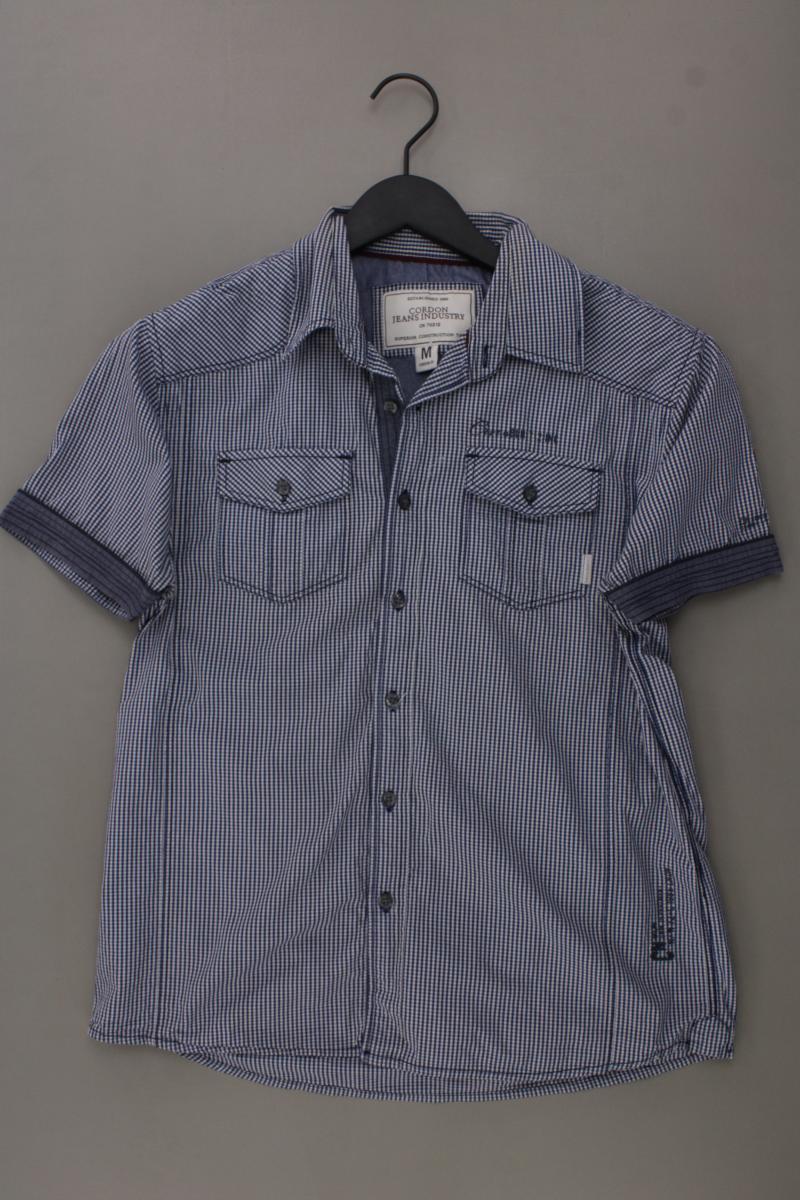 ⭐ Cordon Karohemd Regular Hemd für Herren Gr. 50, M kariert Kurzarm blau ⭐