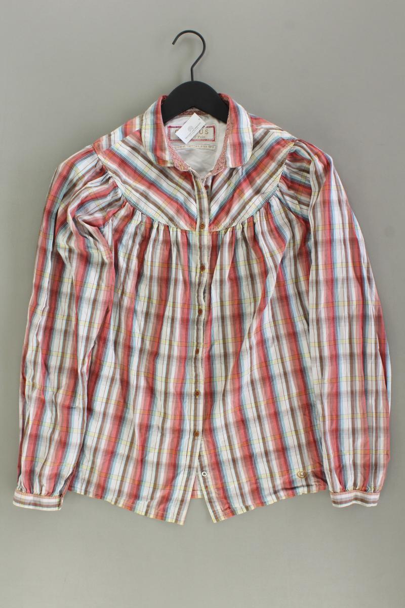 ✨ Campus by Marc O'Polo Karobluse Bluse für Damen Gr. 38, M kariert Langarm ✨