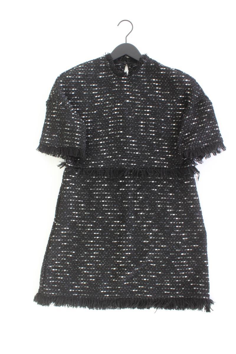 ✅ Zara Kurzarmkleid Kleid für Damen Gr. 36, S schwarz ✅