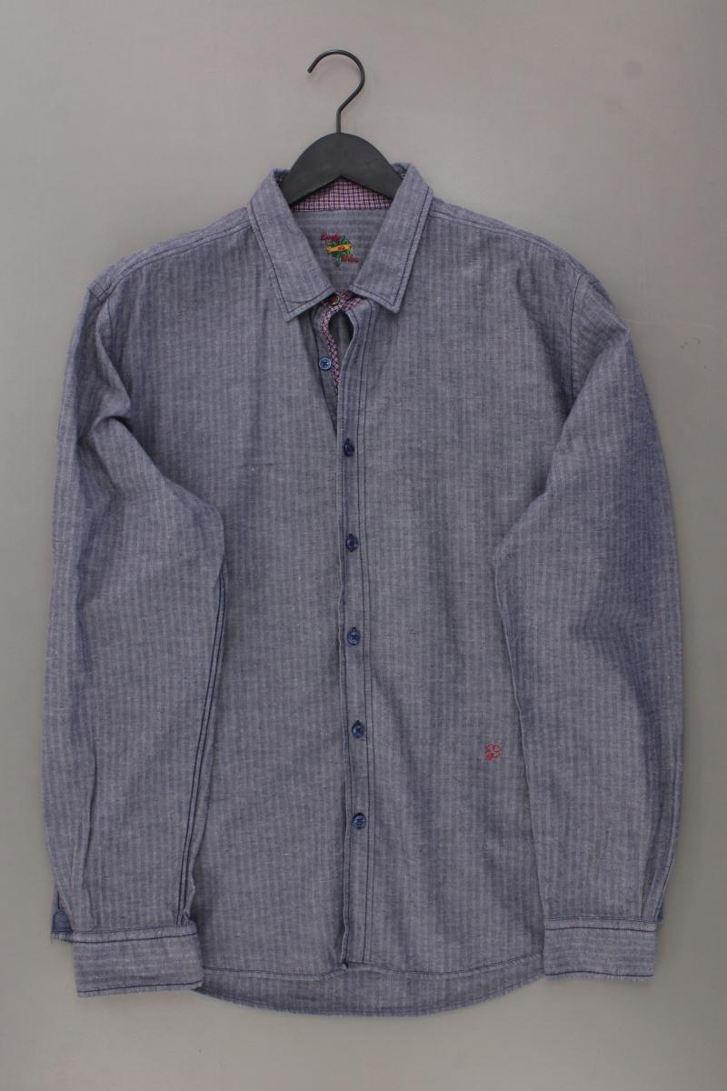 ✨ Lucky de Luca camicetta per uomo taglia 54, XL blu di cotone ✨