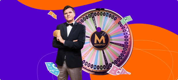 🎩 Cыграйте в классическую настольную игру с Monopoly Live!