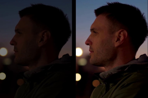 Night portrait video