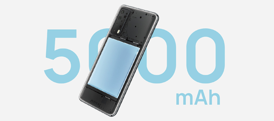 5,000 mAh Large Battery 