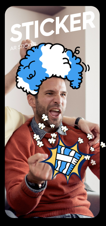 Manchester City Football Club AR Stickers