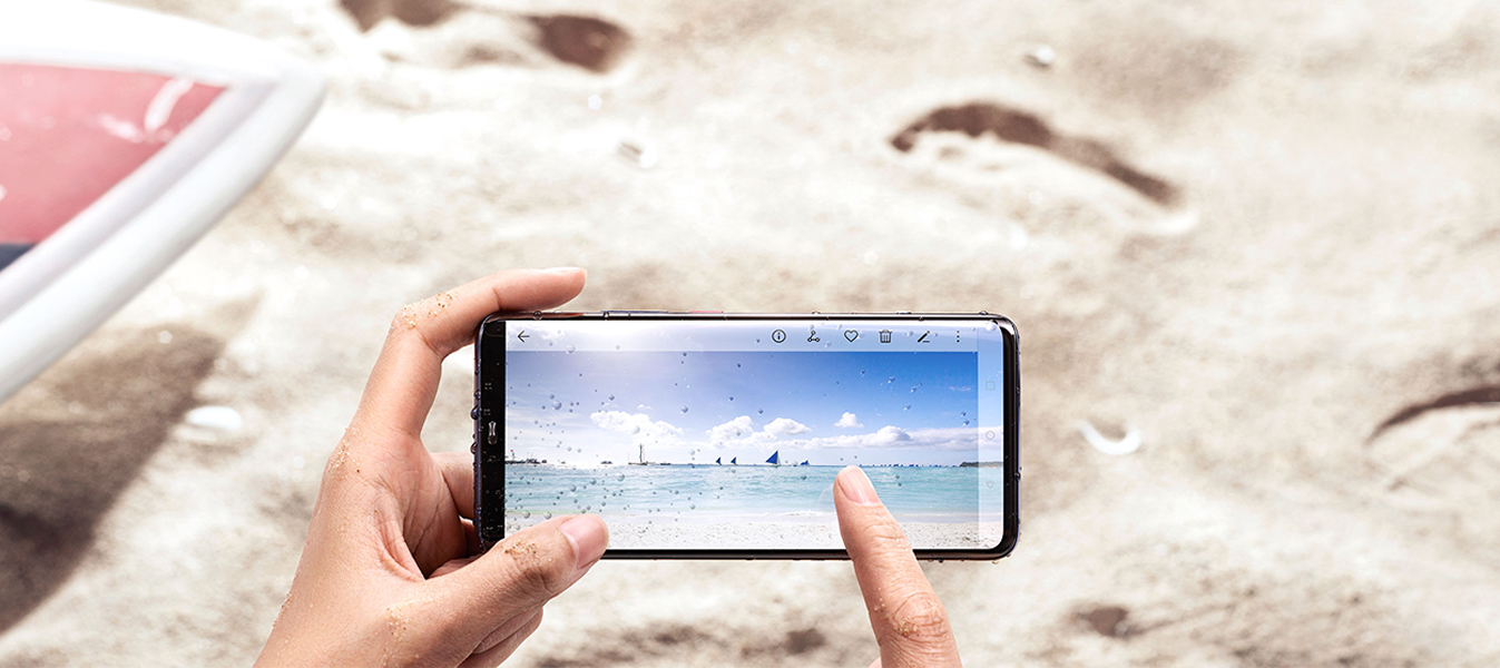 IP68 rated water and dust resistance