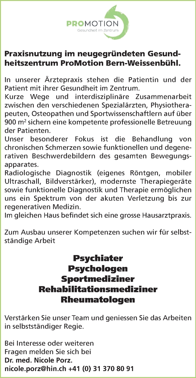 Rheumatologen M W D In Bern