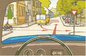 Cui veti acorda prioritate in situatia din imaginea alaturata?