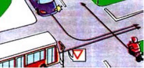 Care din autovehiculele din imaginea alaturata va trece primul si de ce ?