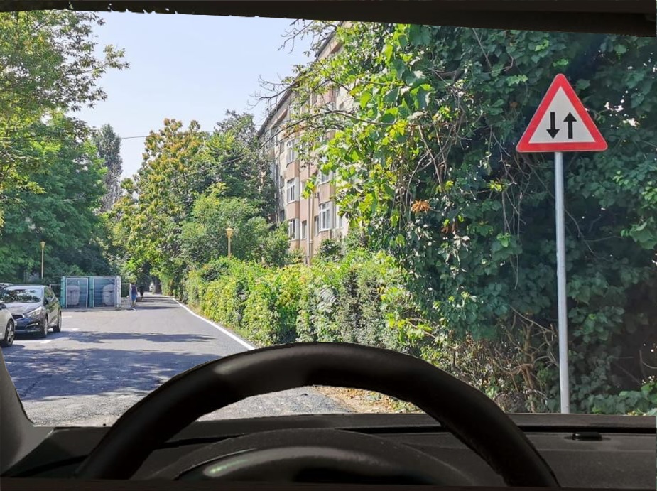 Care este semnificația indicatorului din imagine?