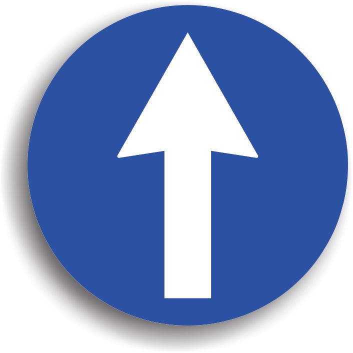 Ce vă este interzis să faceți la întâlnirea indicatorului din imagine, în următoarea intersecție?