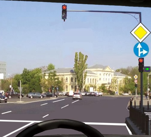 Cum se procedează, dacă intenționați să virați la dreapta?