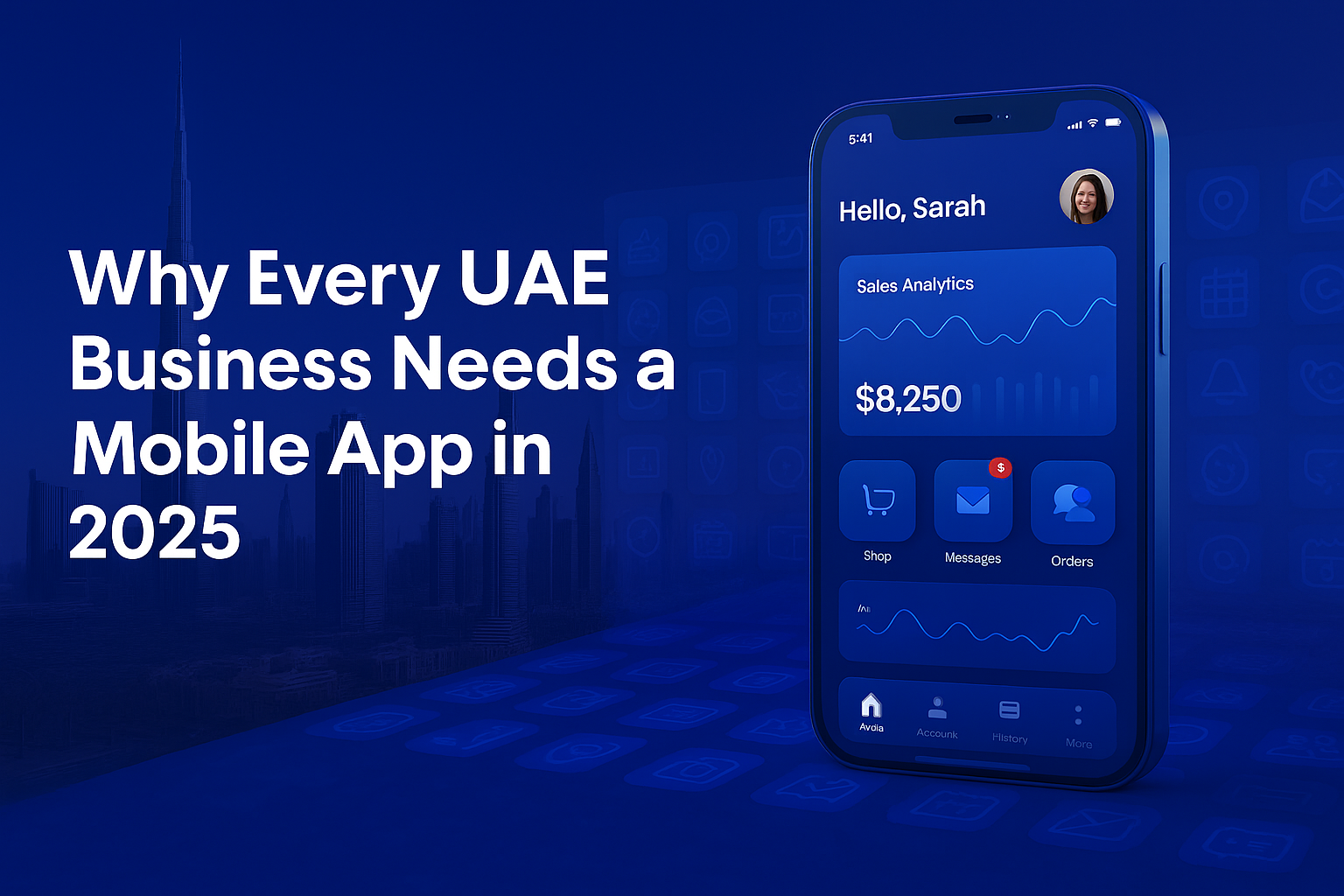 SoftBuilders Software Design LLC : Why Every UAE Business Needs a Mobile App in 2025