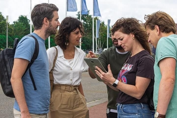 Stadsspel Enschede teamuitje