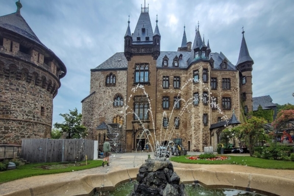 Fontein kasteel wernigerode 800