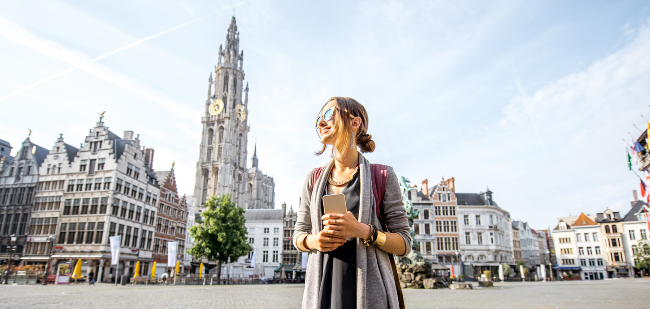 Hero image for Antwerpen 3 dgn Tuk Tuk, Bubbels, Chocolade & Boot 10/50 pers.