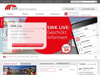 Swk De Stadtwerke Krefeld Sparkassen Mehrwertportal