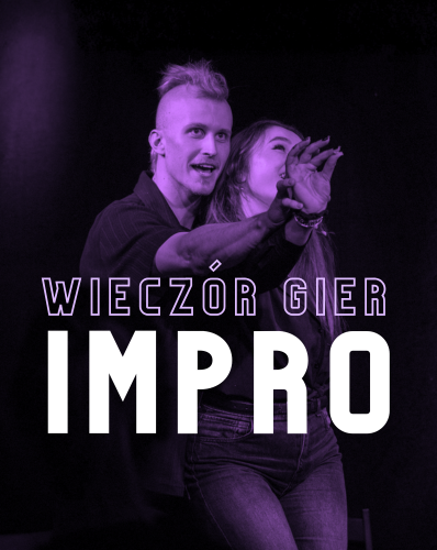 WIECZÓR GIER IMPRO | Show improwizowane Kalokagathia Impro/Teatr Lab 08.12.2025 bilety
