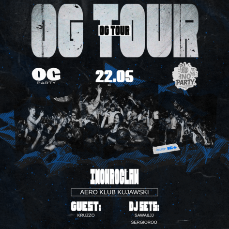 OG TOUR "PREPARE FOR THE MOSHPIT" | INOWROCŁAW | 22.05 | 16+