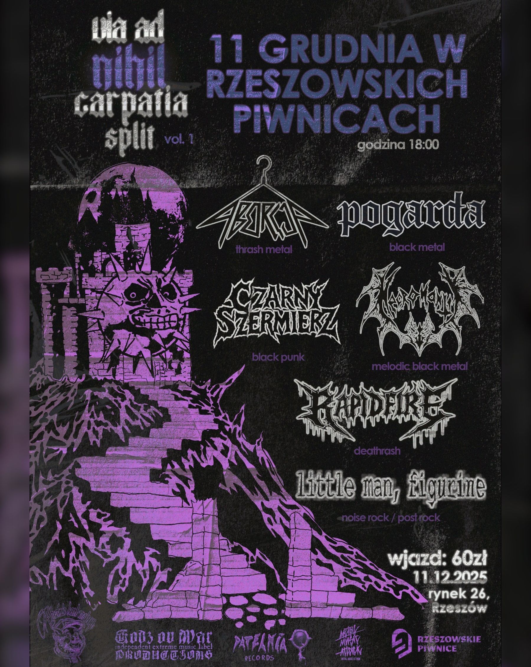 Via Ad Nihil Carpatia Split Vol. 1 POGARDA 11.12.2025 bilety