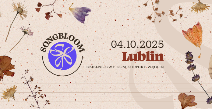 SongBloom Lublin | objazdowy festiwal songwriterski |  04.10.2025 bilety