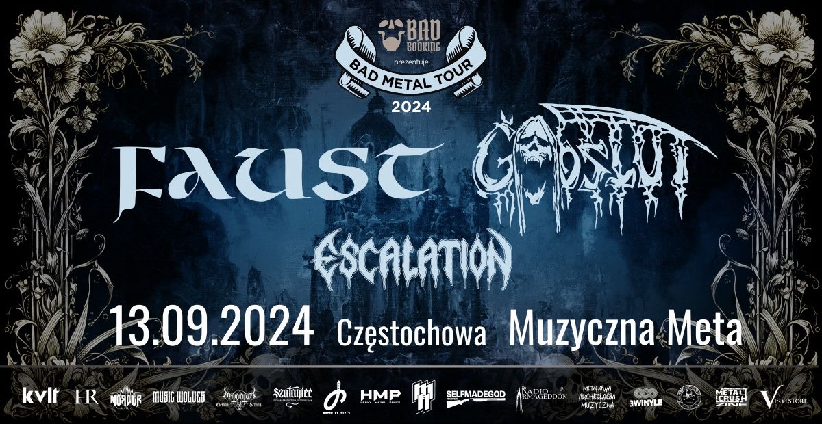 Faust/Godslut - 13.09.2024 / MUZYCZNA META Częstochowa 13.09.2024 bilety