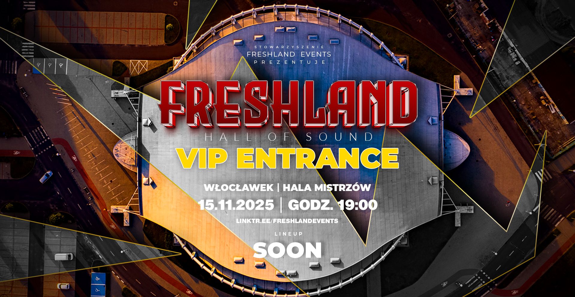 Freshland - Hall Of Sound | Strefa VIP! 09.09.2025 bilety