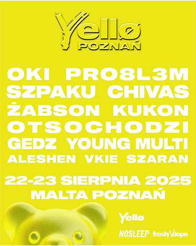 YELLO POZNAŃ 2025 YELLO 2025 22.08.2025 bilety