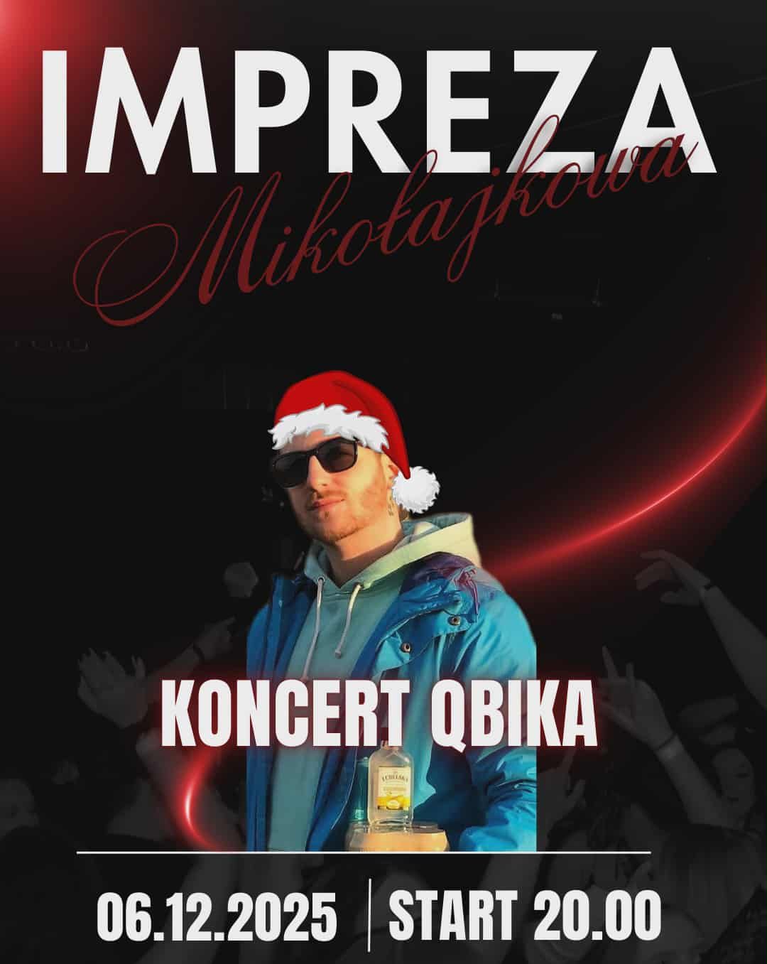 KONCERT QBIKA W PTASZKU W KLATCE + AFTER DO RANA QBIK 06.12.2025 bilety