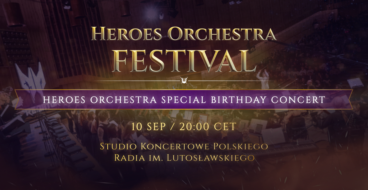 Heroes Orchestra Festival - Heroes Orchestra Birthday Concert 10.09.2025 bilety