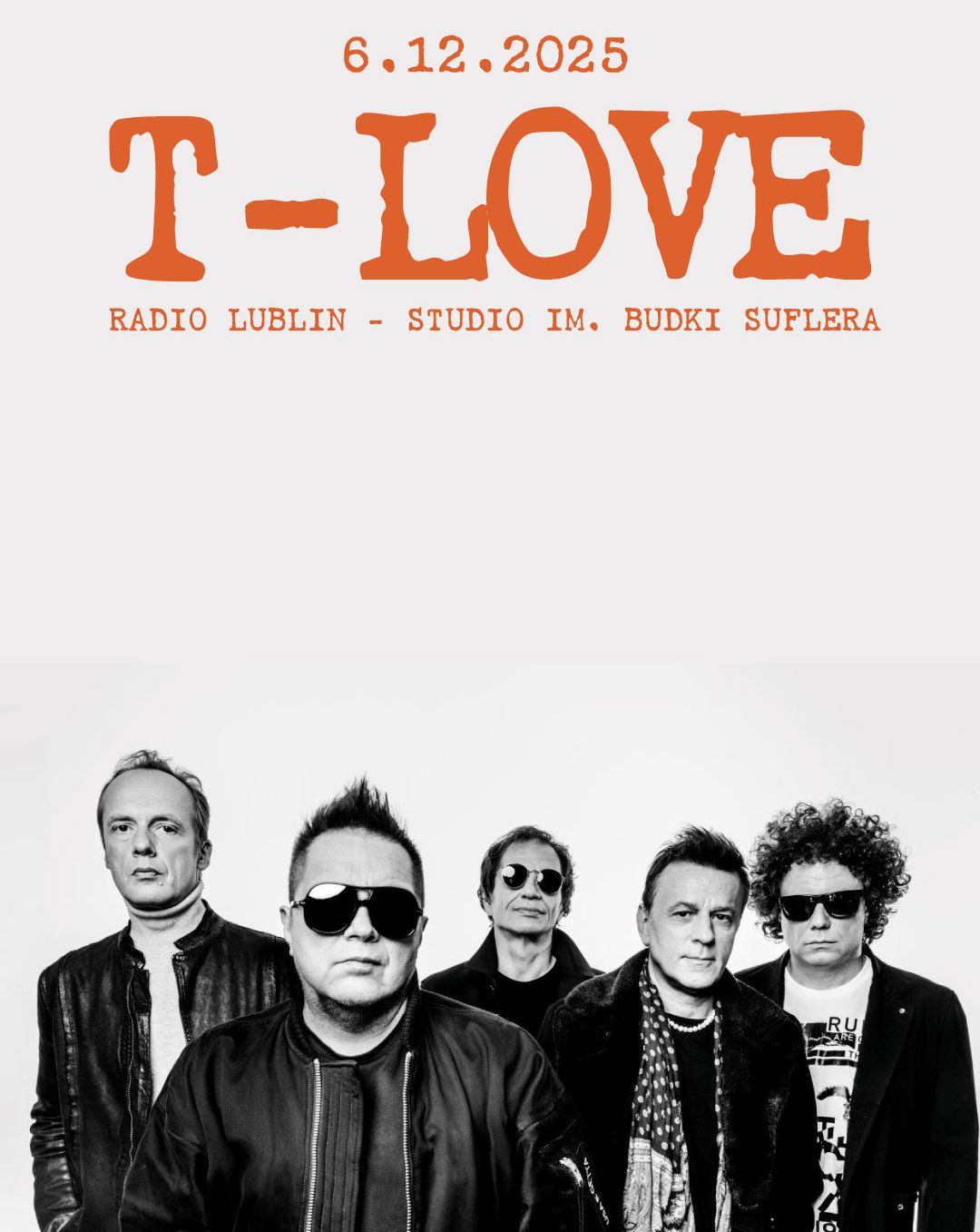 T.LOVE | Lublin | Trasa koncertowa "I Love You" T.Love 06.12.2025 bilety