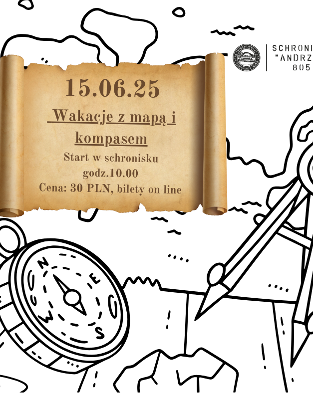 ! DRUGI TERMIN ! Warsztaty z mapą i kompasem | 7.09.2025  07.09.2025 bilety