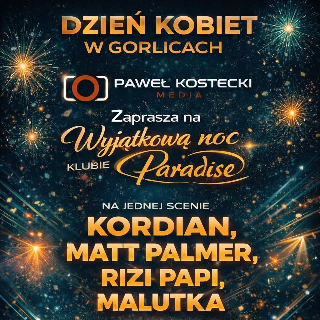 Paweł Kostecki Media dla Kobiet Dzień Kobiet w Gorlicach