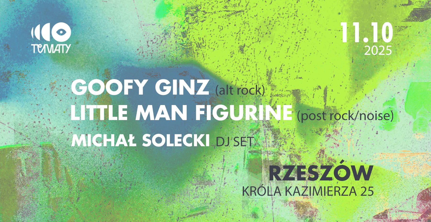 INTER TOUR: Goofy Ginz + little man, figurine + DJ Set | RZESZÓW 11.10.2025 bilety