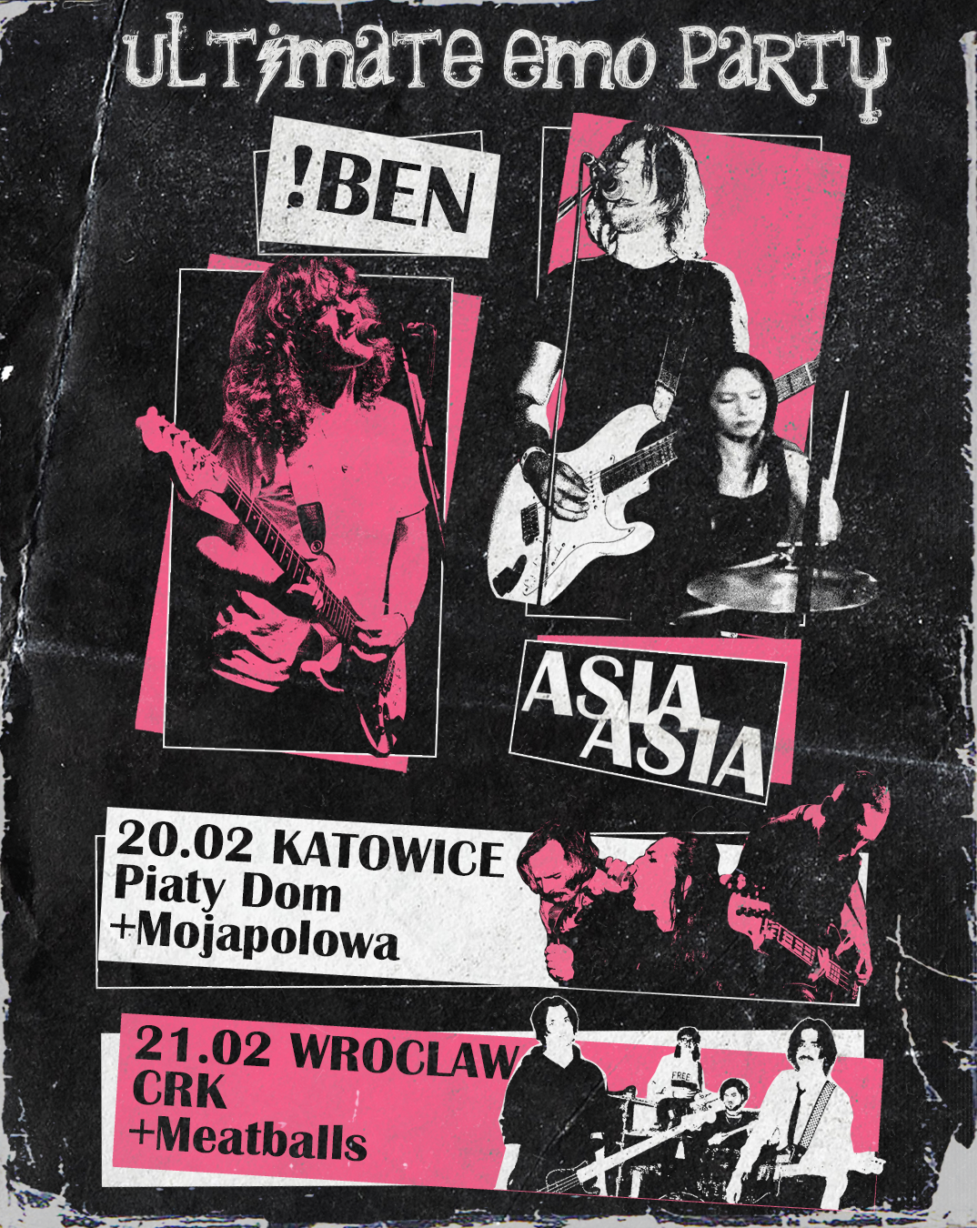 Ultimate Emo Party - Katowice Asia Asia 20.02.2026 bilety