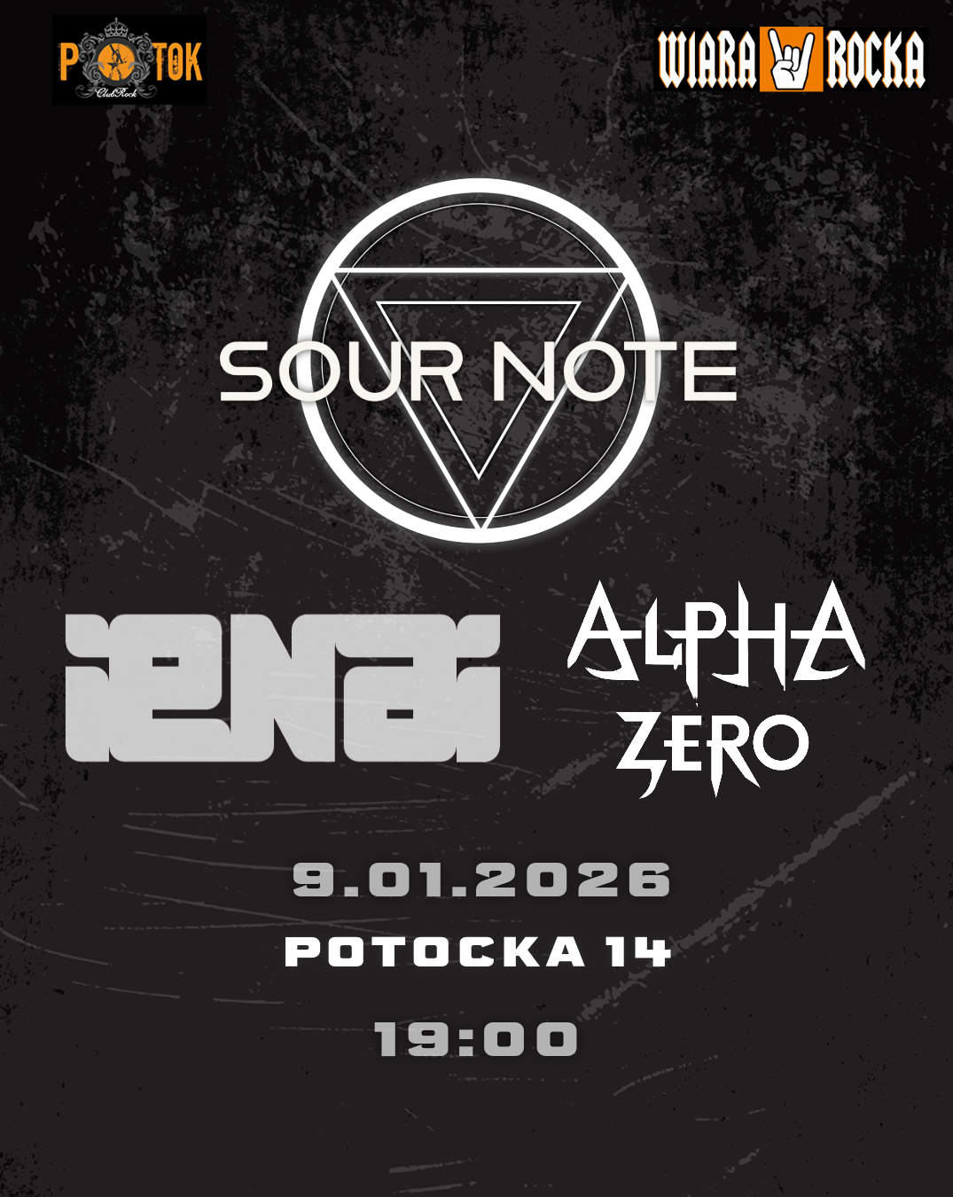 Sour Note + ienai + Alpha Zero // 13.02.2026 // POTOK Warszawa