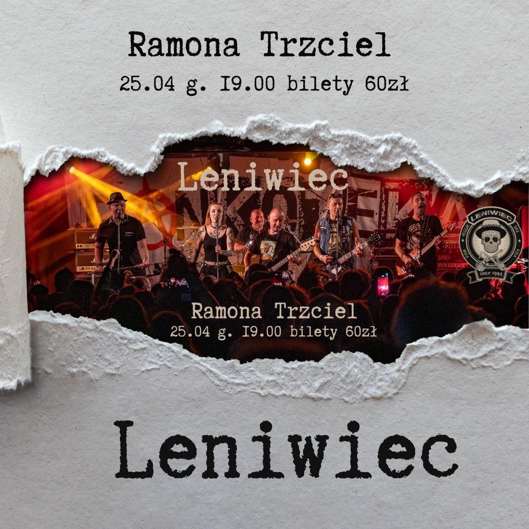 Leniwiec koncert w Ramona PUB w Trzcielu
