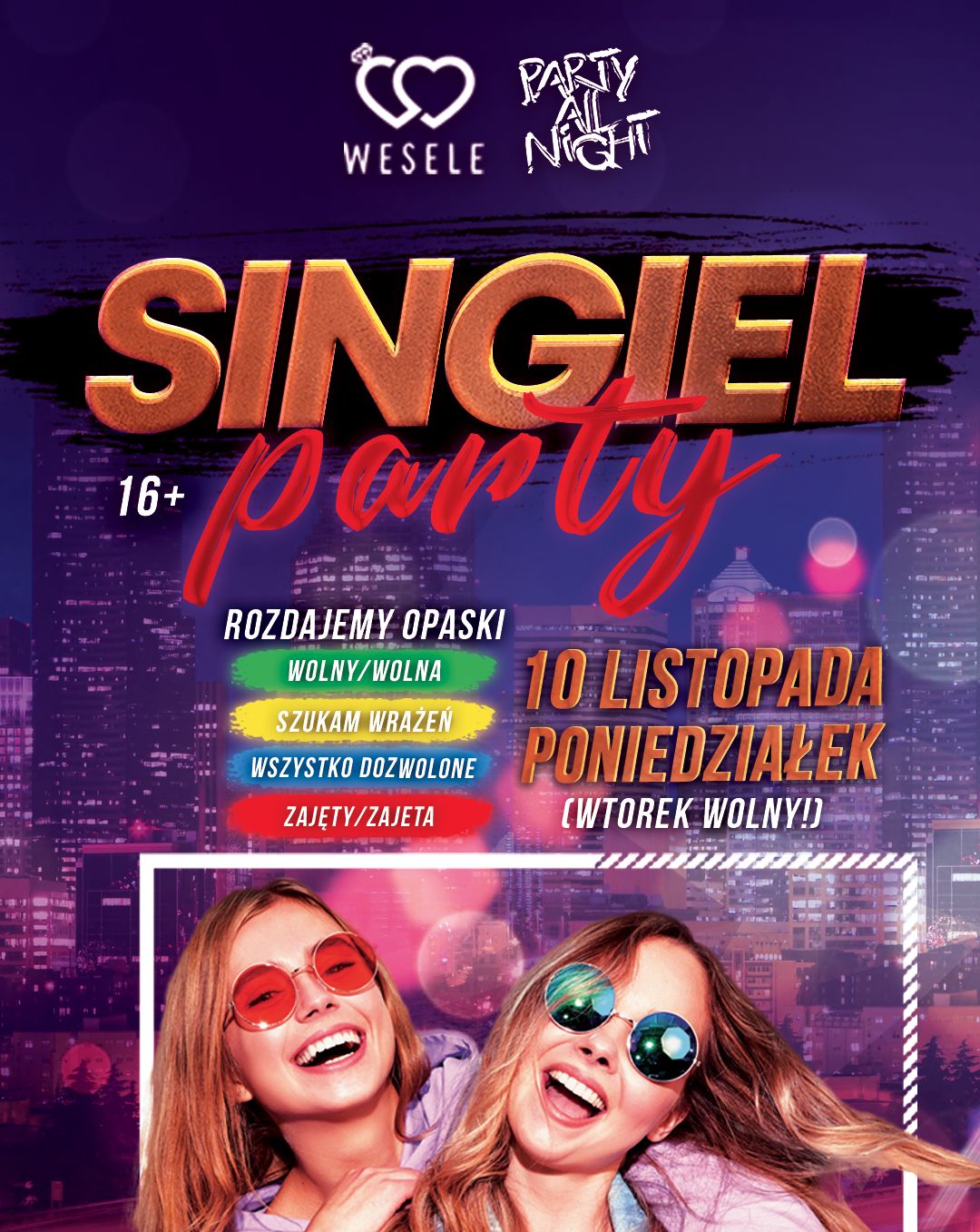 💥 WIELKIE OTRZĘSINY GORZOWA 💥 x Klub Wesele x 16+  10.11.2025 bilety