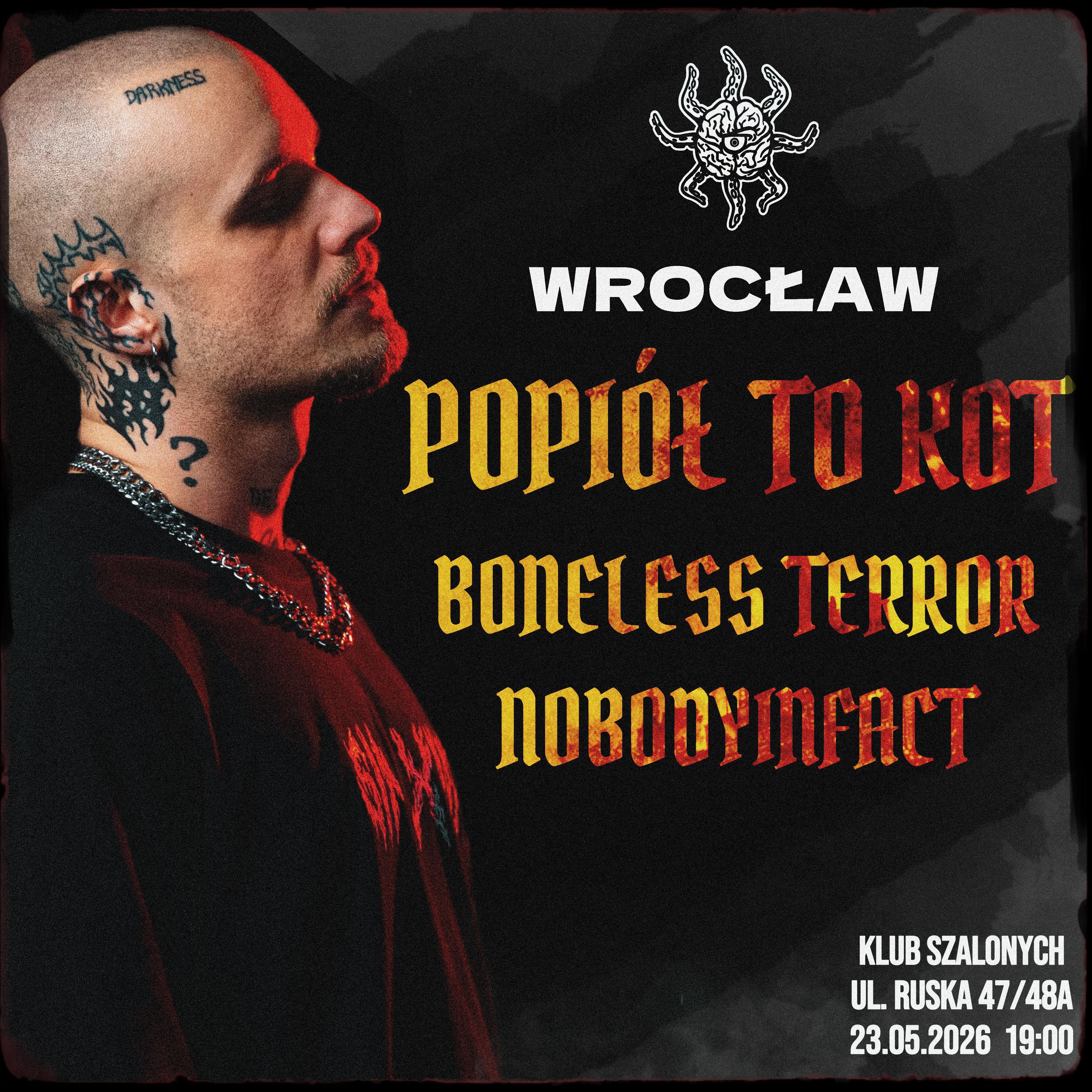 KONCERT : popiół to kot // Wrocław // 23.05.2026r 