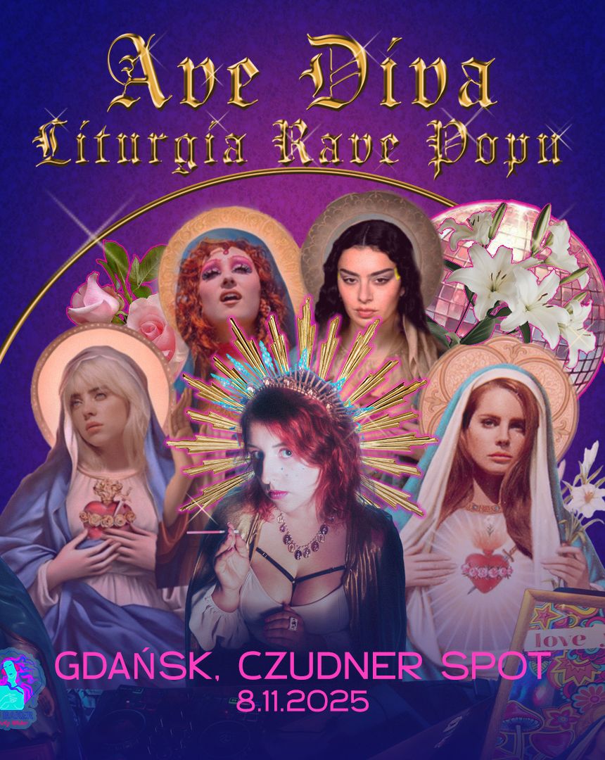 Ave Diva: Liturgia Rave Popu | +18 DJ Baker Party Maker 08.11.2025 bilety