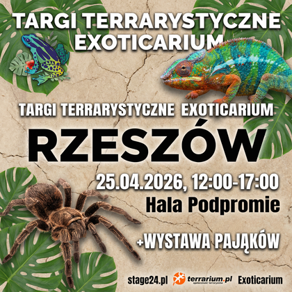 Największe Targi Terrarystyczne w Rzeszowie - Exoticarium! 