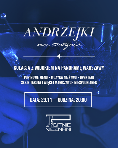 ANDRZEJKI NA SZCZYCIE Andrzej Młynarczyk 29.11.2025 bilety