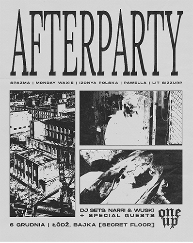 XX ONE UP AFTERPARTY / NARRI & WUSKI + SPECIAL GUESTS