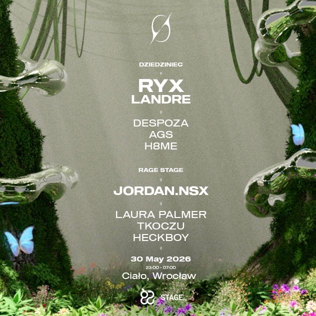 PARANØIA: RYX, LANDRE & JORDAN.NSX | 30.05.2026 | CIAŁO, WROCŁAW