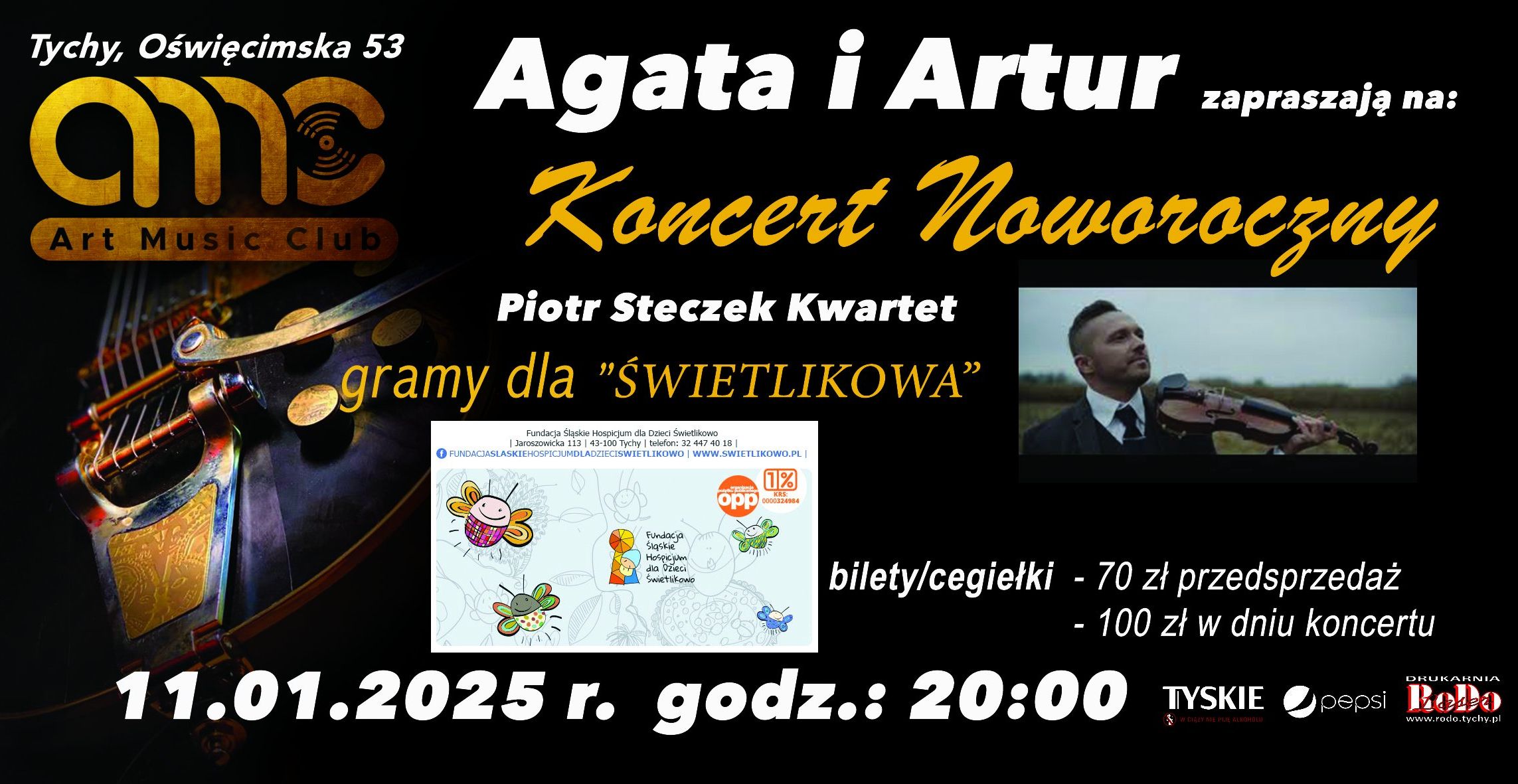 Piotr Steczek Kwartet dla Świetlikowa 11.01.2025 bilety
