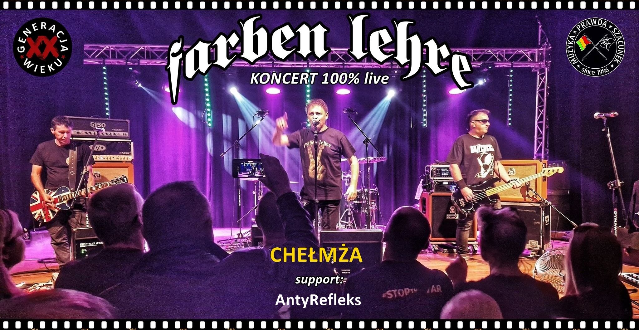 Farben Lehre + Antyrefleks // Chełmża 11.10.2025 bilety