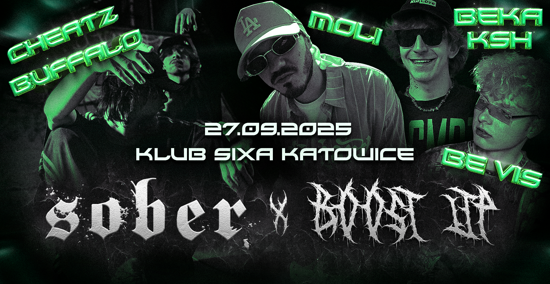 BOOST UP X SOBER 27.09.2025 bilety