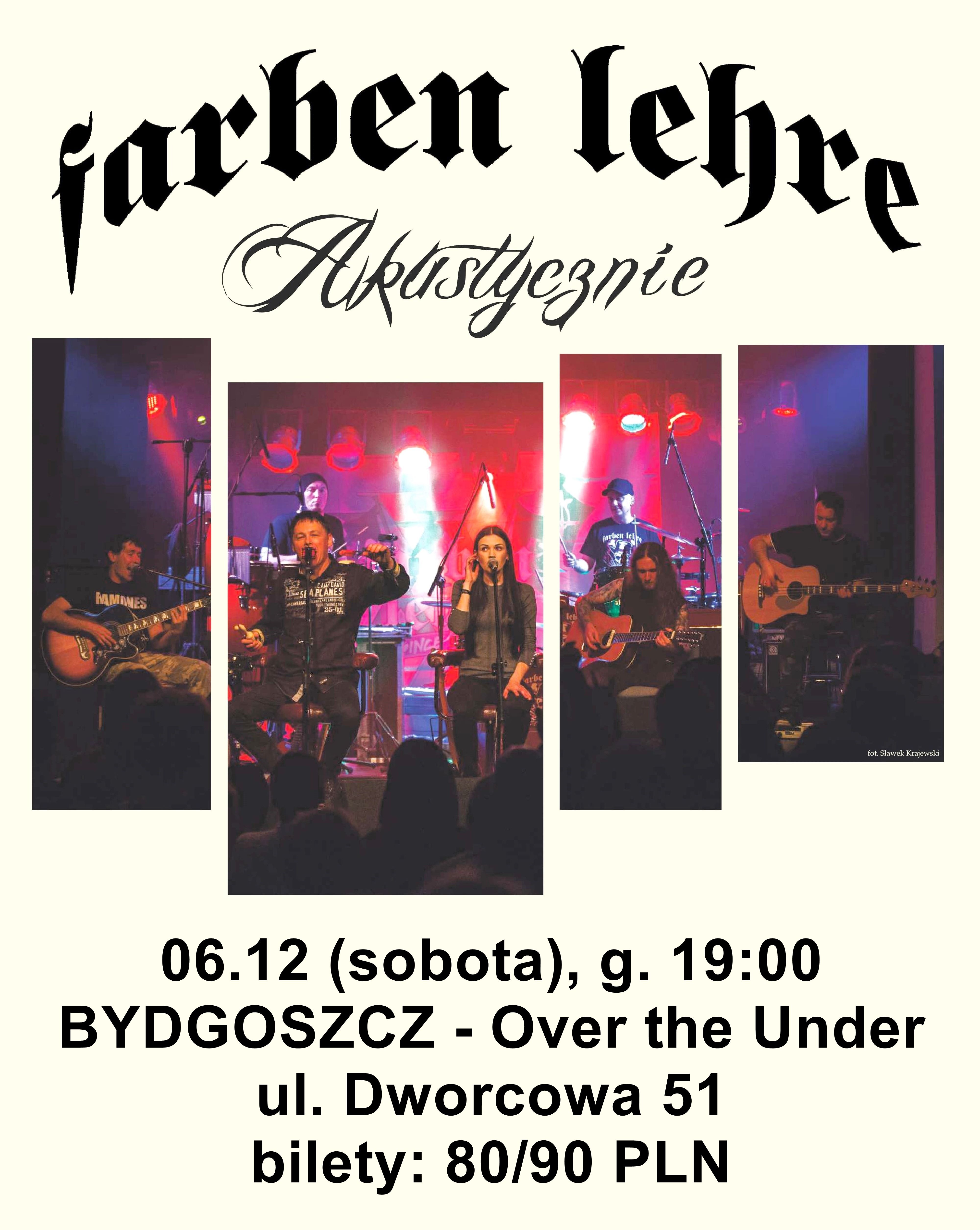 FARBEN LEHRE Akustycznie // Bydgoszcz FARBEN LEHRE 06.12.2025 bilety