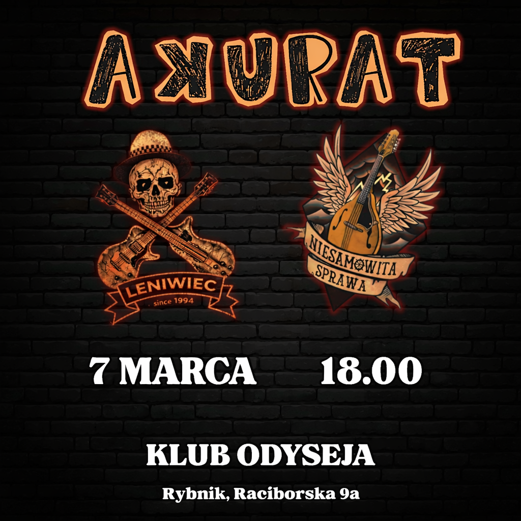 Akurat, Leniwiec, Niesamowita Sprawa - koncert na dzień kobiet