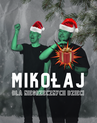 MIKOŁAJ DLA NIEGRZECZNYCH DZIECI | Spektakl improwizowany Kalokagathia Impro/Teatr Lab 15.12.2025 bilety