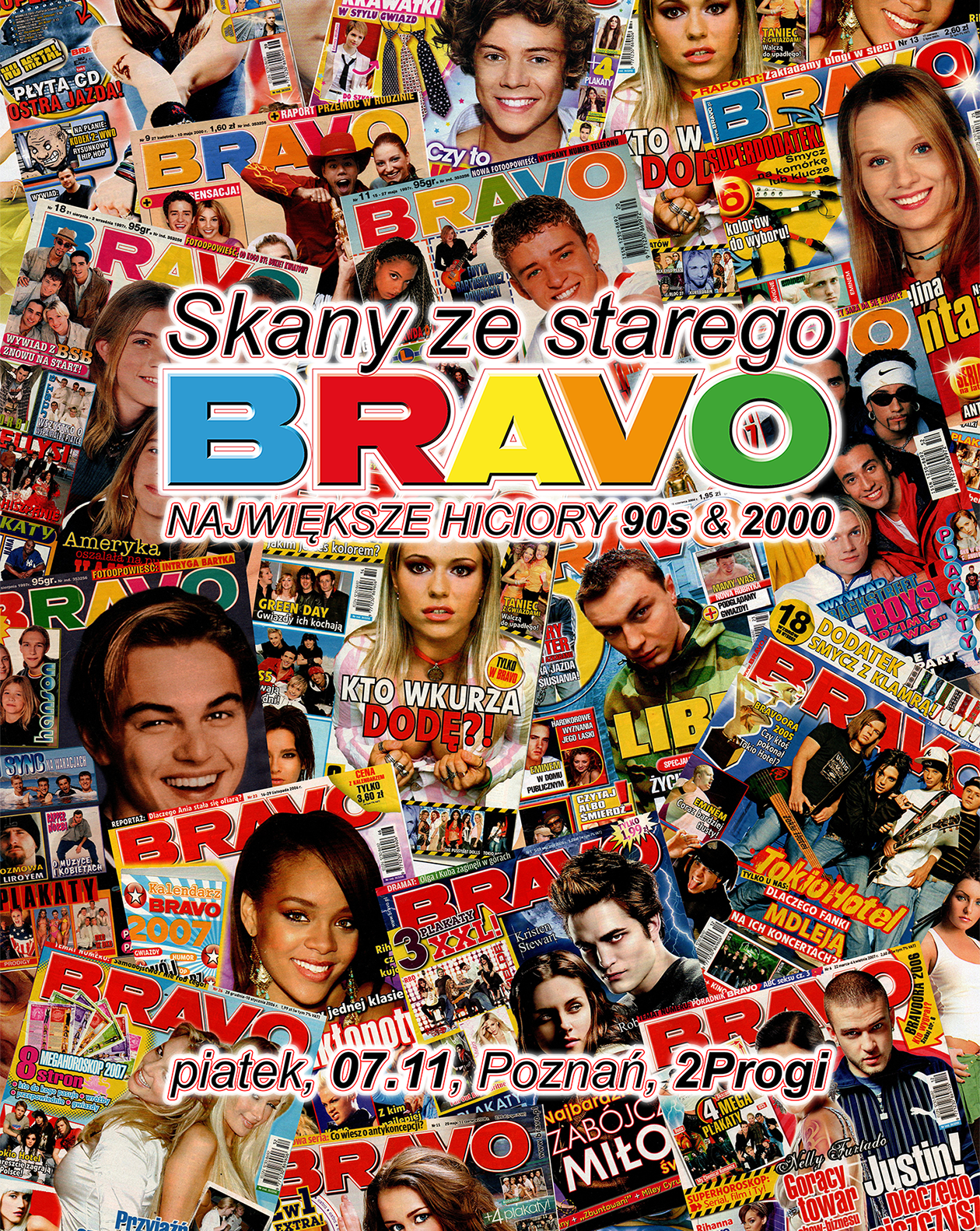 Nuty ze starego Bravo - rekonstrukcja szkolnej dyskoteki   07.11.2025 bilety